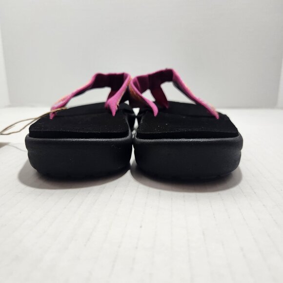 Teva Voya Flip-Flops Waves Rose Violet - Picture 5 of 9